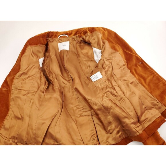 Wilfred Mona Velvet Blazer Single-button, Velvet Blazer Size 2 - Picture 4 of 9